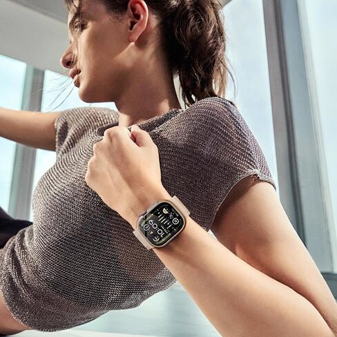 حزام من السيليكون لساعة Apple Series 1/2/3/4/5/6/7/8/9/10/SE/Ultra 1/2، حزام رياضي بقفل مزدوج مع دبوس إبزيم وامتصاص مغناطيسي لساعة iWatch 42/44/ 45/46/49 ملم in Saudi Arabia