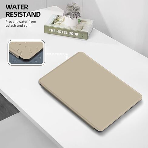 حافظة MOROCK لجهاز Kindle Paperwhite وPaperwhite Signature Edition الجديد كليًا مقاس 6.8 بوصات (الجيل الحادي عشر، إصدار 2021)، غطاء جلد PU خفيف الوزن مع حزام يد، خاصية النوم/الاستيقاظ التلقائي، طباعة الفهد الكاكي in Kuwait