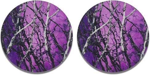 Jeiento Halloween Decoration Coasters Car Coasters Absorbent Cup Holder Drink Coaster for Men Women Novelty Car Accessories Decorations Gifts 2.8 Inch in Kuwait