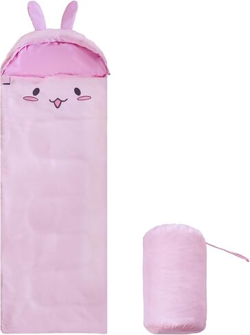 Boys' and Girls' Kids Sleeping Bag, Ages 3+, Camping Moisture-Resistant, Multi-Functional, 74 Inches Large Children's Sleeping Bag, Children's Sleeping Bag Blanket in Saudi Arabia