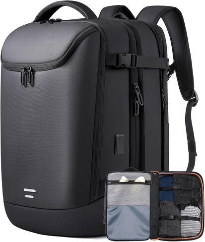 Vacuum backpack with pump,compression backpack for travel,50l Airback Backpack With Vacuum Seal,Business Back Pack,USB Charging Port bags Water Resistant Travel Backpack for Women & Men in Saudi Arabia