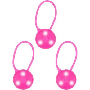 PATIKIL LED Running Light, Silicone Rope Bike Safety Light Running Lights for Runners, Cycling