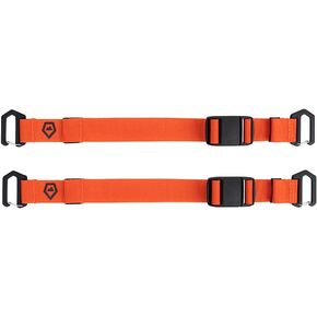 WANDRD Premium Accessory Straps: Durable 1" Straps w/Magnetic Buckle, Metal Gatekeepers & Reflective Logo (2-Pack) in Saudi Arabia