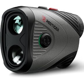 REDTIGER Golf Rangefinder, 7X Magnification 1200 Yards Laser Range Finder with Slope, Built-in Magnetic Bracket, Flag Pole Locking Vibration＆Rechargeable, GolfVue Series 1 pro