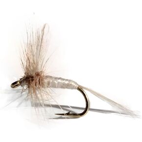 Pale Morning Dun Assortment Trout Fishing Flies (1-Dozen), White