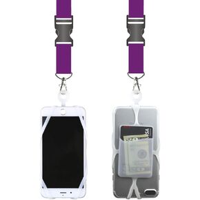 Gear Beast Universal Cell Phone Lanyard Compatible with iPhone, Galaxy & Most Smartphones Includes Phone Case Holder with Card Pocket