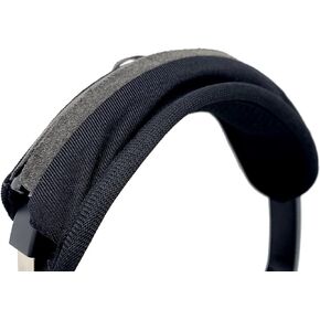 Universal Headphone Headband Cover,Fits Most Headphones Compatible with M50X, Arctis 7,QC35, XB950B1 and More,Durable Zipper Closure, Protects from Scratches, Dirt & Sweat