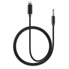 Aux Cord for iPhone, 3.3ft [Apple MFi Certified] Lightning to 3.5mm AUX Audio Cable Compatible for iPhone 14 13 12 11 XS XR X 8 7 6 for Home Car Stereo/Headphone/Speaker, Support All iOS