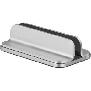 DrewChan Aluminum Vertical Stand with Adjustable Width Base, Fits All MacBook, Surface, Chromebook and Gaming Laptops (up to 17.3")