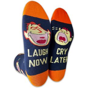 Men's Fun Novelty Socks - Fun Phrases