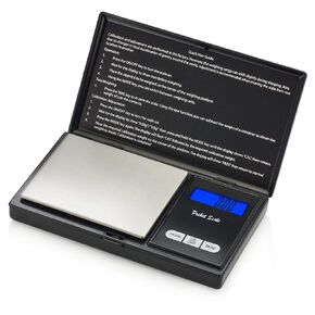 Archery Arrow Scale Digital Pocket Scale Portable High-Precision Accurate Electronic 500g by 0.01g/7692grain by 0.15grain with LCD Display Mini Scale for Weighing Arrow Tips Arrowhead
