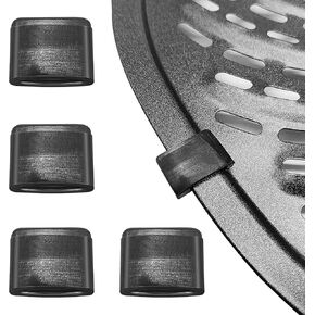 Air Fryer Replacement Parts, 4 Pieces Premium air fryer Rubber Bumpers Feet Parts Accessories Rubber Tips Rubber Tabs, Silicone Pieces for Chefman Powel XL And Other Air Fryer Trays