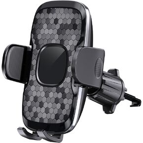 Cell Phone Holder for Air Vent. Car Phone Holder Mount with Adjustable Phone Vent Clip. Cell Phone Holder Cradle, Hands Free Mobile Stand, 360 Adjustable. Compatible with iPhone & All Mobile Phones.