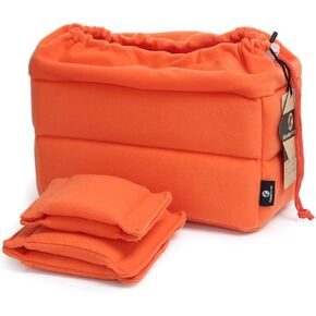 Koolertron Shockproof Camera Photo Bag for SLR SLR TLR Camera Insert Partition Padded Case for Sony Canon Nikon DSLR Shot Or Flash Light