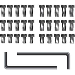 Monstrum Gunsmithing Screw Set | 6 Sets of Screws, 5 in Each Set | #6-48 and #8-40 in 6mm/8mm/10mm Length