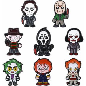 Bad Bunny Karol G Peso Pluma Wednesday Addams Pins for Backpacks Hats Bags Clothes Decoration Enamel Brooch Pins for Women Girls