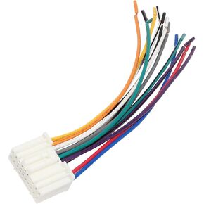 RED WOLF Radio Reverse Wiring Harness for 1999-2009 Honda Civic Accord CRV, 1999-2010 Acura RL CL Vehicles Female Connector Adapter Replace Factory OE OEM Wire Cable