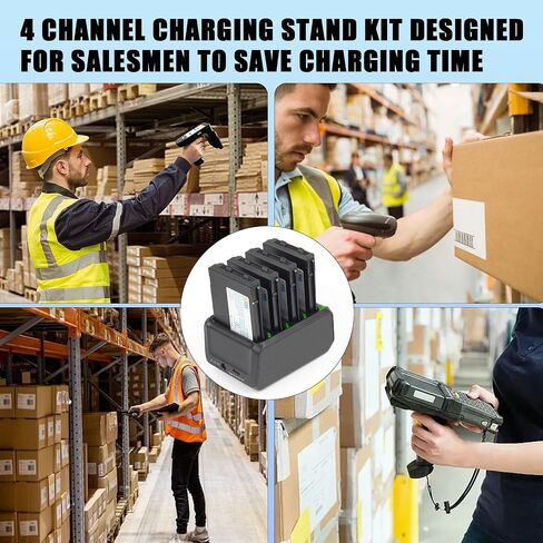 CBQ TC77 4-Slot Charging Cradle Charging for Zebra Symbol TC70 TC75 TC72 TC77 TC75EK TC75AH TC75GK TC700H TC700K TC77HL TC720L BT-000318 82-171249-01,Zebra Scanner Fast Charging Accessories. in Saudi Arabia