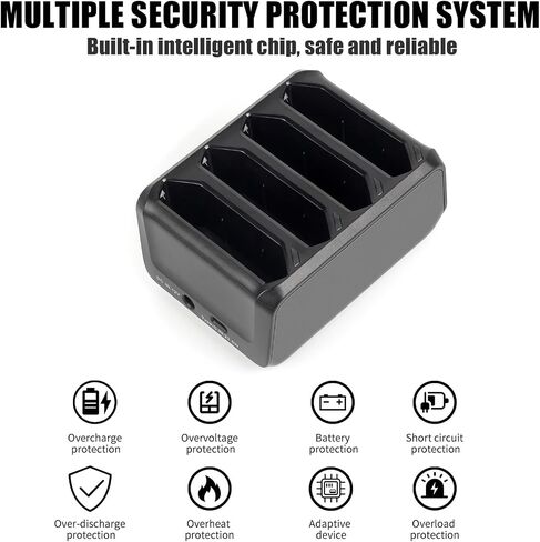 CBQ TC77 4-Slot Charging Cradle Charging for Zebra Symbol TC70 TC75 TC72 TC77 TC75EK TC75AH TC75GK TC700H TC700K TC77HL TC720L BT-000318 82-171249-01,Zebra Scanner Fast Charging Accessories. in Saudi Arabia