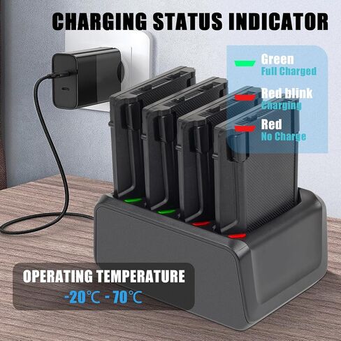 CBQ TC77 4-Slot Charging Cradle Charging for Zebra Symbol TC70 TC75 TC72 TC77 TC75EK TC75AH TC75GK TC700H TC700K TC77HL TC720L BT-000318 82-171249-01,Zebra Scanner Fast Charging Accessories. in Saudi Arabia
