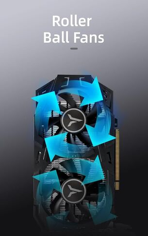 Yeston Gaming Geforce RTX 3050 6G 96 Bit GDDR6 Graphics Card Nvidia Pci-Express 4.0 Video Cards Desktop Computer PC Video Gaming GPU in Saudi Arabia