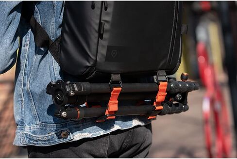 WANDRD Premium Accessory Straps: Durable 1" Straps w/Magnetic Buckle, Metal Gatekeepers & Reflective Logo (2-Pack) in Saudi Arabia