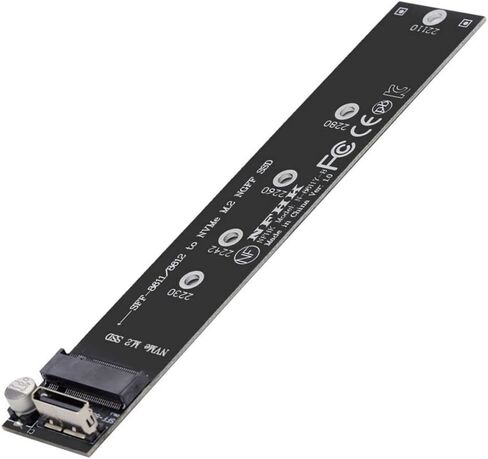Chenyang M.2 to SFF-8611 Adapter,Oculink SFF-8612 SFF-8611 to NVME PCIe SSD M-Key 2280 22110mm Adapter for Mainboard in Saudi Arabia