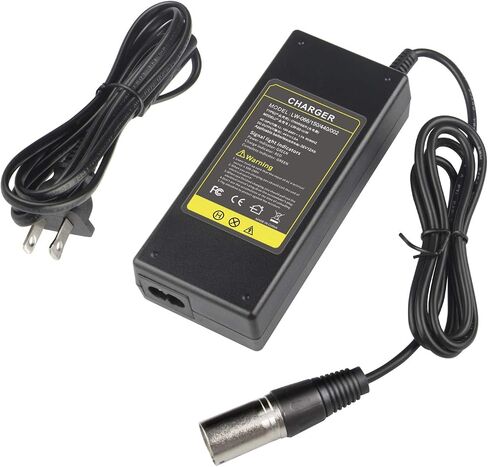 42V 2A Power Charger Cable Fast Charge 3-Prong Inline Connector (Φ 0.31 inch!!!) for Electric Sports & Outdoor Equipment (Fit 36V Li-ion Battery Pack) in Saudi Arabia