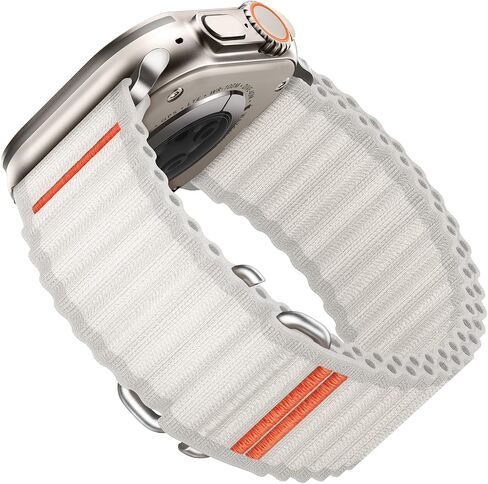 Suitisbest Sport Bands Compatible for Apple Watch Ultra Band 49mm 46mm 45mm 44mm 42mm Men Women, Stretchy Nylon Loop Adjustable Strap with S-Hook for iWatch Ultra SE Series 10 9 8 7 6 5 4 3 in Saudi Arabia
