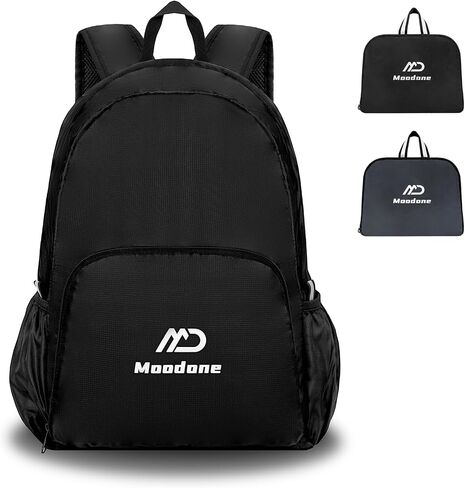 20L Lightweight Packable Hiking Backpack - Small Travel Backpack for Women Men, Black Foldable Waterproof Daypack for Camping Outdoor in Saudi Arabia