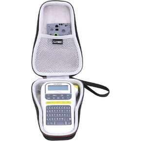 LTGEM Hard Travel Travel Case for Brother P-Touch PTH110 / PT-H111 Pro / PTE110 Label Maker, Case Only