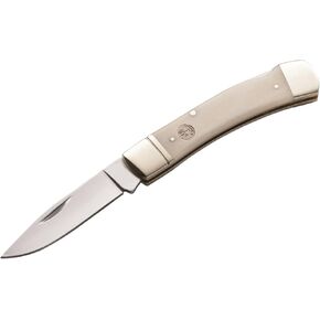 Böker TS 2.0 Lockback Smooth Grey Bone -110815