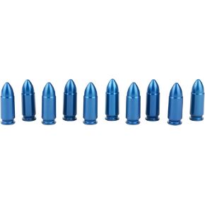 A-ZOOM 9MM Luger Snap Cap, Blue, 10PK