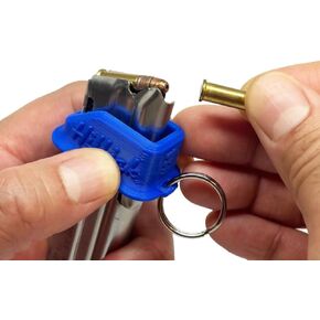 Magazine Speed Loader for Smith & Wesson M&P 22, M&P 22 Compact, Model 22A; Ruger SR22, Colt 1911 22LR, Walther P22, PPQ M2, Beretta M9, 92 FS, M9A1 22LR LRM (Blue)