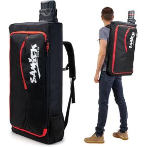 Archery Backpack Takedown Recurve Bow Case - Padded & Protective Storage Pockets for Gear & Accessories - Telescopic Arrow Tube - Authentic Archery & Travel Bag for Outdoors