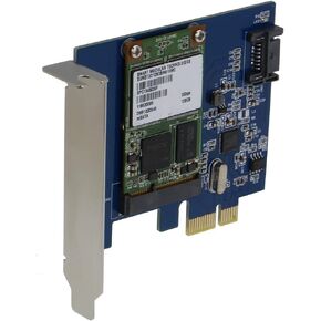 SEDNA - PCI Express mSATA III (6G) SSD Adapter with 1 SATA III Port with Low Profile Bracket (SSD not Included)