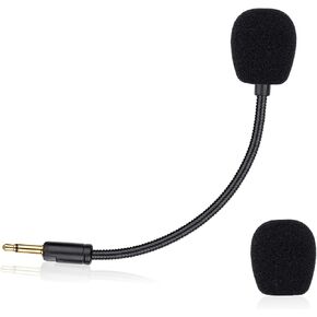 Microphone Replacement for Razer Kaira Pro Wireless Gaming Headset, Omnidirectional Detachable Mic Boom Works on Xbox One, Xbox Series X & S, PS5, PS4, PC, Mac