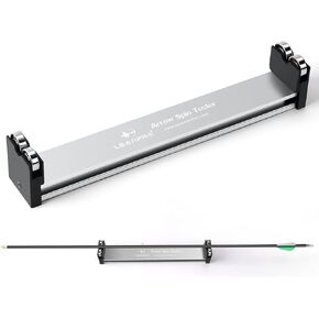 Arrow Spine Inspector for Shaft Straightness,Vane Tuning and Broadhead Spining, Aluminum Arrow Straightness Detector Tool
