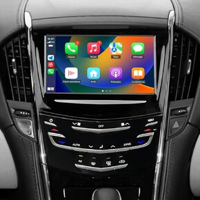 AWESAFE Android System Radio Replacement Compatible with 2013-2020 Cadillac Escalade ATS CTS SRX XTS ELR Replace 23243166 20867045, T-Style Multimedia Player Head Unit Navigation-4GB RAM 64GB ROM