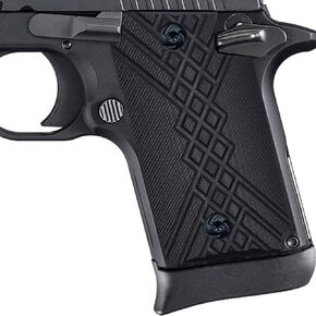Guuun G10 Grips for Sig P938 Crosshatch Texture