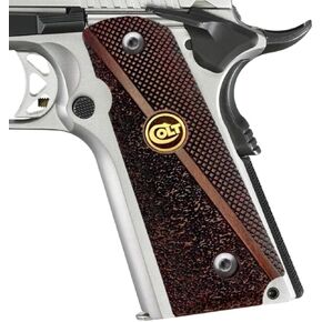 1911 Original Series US Logo Wooden 1911 Grips, Ambi Safety Cut, Handgun Grips, Pistol Grips, 1911 Wood Grips, 1911 Grips for Full Size, 1911 Accessories, Gift for Veterans
