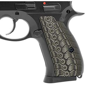 Guuun CZ 75 Compact Grips OPS Mechanical Texture CZ P-01 G10 Grips
