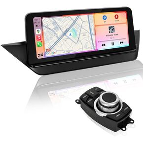 PEMP 10.25" Linux Head Unit for BMW X1 E84 CIC Wired and Wireless CarPlay Retrofit Android Auto，1920 x 720 Display Mirror Link Car Radio Bluetooth Video Player Screen (2009-2015)