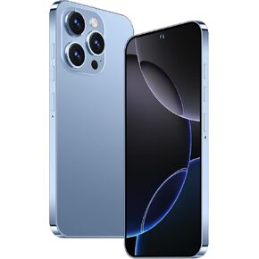 A16 ProMax Unlocked Cell Phones 5G Smartphone Android 13 Cell Phones Snapdragon 8Gen2 6GB+256GB 6.8" HD Screen 24MP+50MP 5000mAh Support Dual SIM|Fingerprint Lock|GPS|Face ID(Gold)