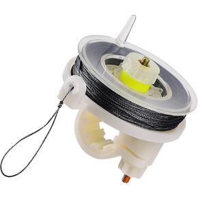 Kevlar Trip Wire on Reusable Reel (85ft),Trip Wire for Perimeter Trip Alarm 12 Gauge and Trip Wire Alarm Device,Kevlar Line for Camping Perimeter Alarm and Early Warning Security Trip Alarm