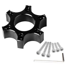 Htostar Racing Steering Wheel Adapter Plate 70MM 2.75" Compatible With Thrustmaster T300RS with 13 14 Inch Steering Wheel [video game]