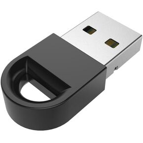 USB Bluetooth 5.1 Adapter, Wireless Bluetooth Dongle Transmitter Receiver, Driver-Free, for Desktop,Laptop,Keyboard,Mouse,Headset,Speaker,Printer