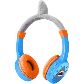 Kids Bluetooth Headphones Toddler Wireless/Wired Headphone with MIC Bluetooth 5.3 Stereo Sound Sharing Function Adjustable 85dB Safe Volume Limited SD Card Slot Kid Headset for Home School