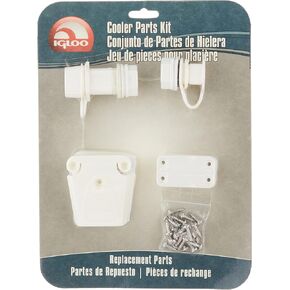 Igloo Parts Kit for Ice Chests, White, 8.5" x 2" x 9"