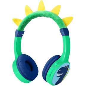 Kids Bluetooth Headphones, with 85dB Volume Limited Adjustable Headphone, Wireless Bluetooth Headphones, Aux 3.5mm Cable Included for Boys Girls Study, School, Kids Headset for ipad/Tablet in Kuwait